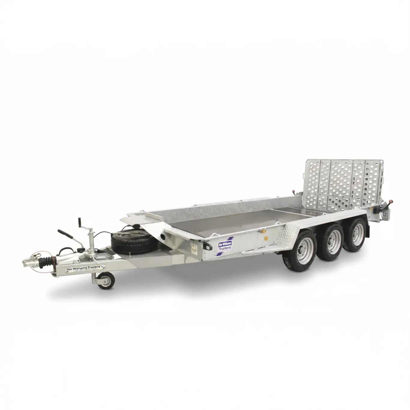 Ifor Williams GH146BT-3 maskintrailer