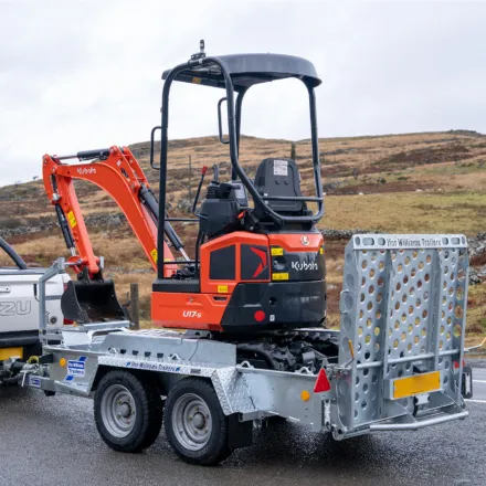 Ifor Williams maskintrailer