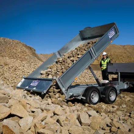 Ifor Williams tiptrailer