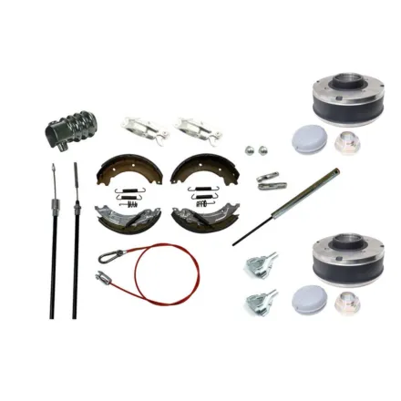 Komplet servicekit til 1-akslet Ifor Williams trailer