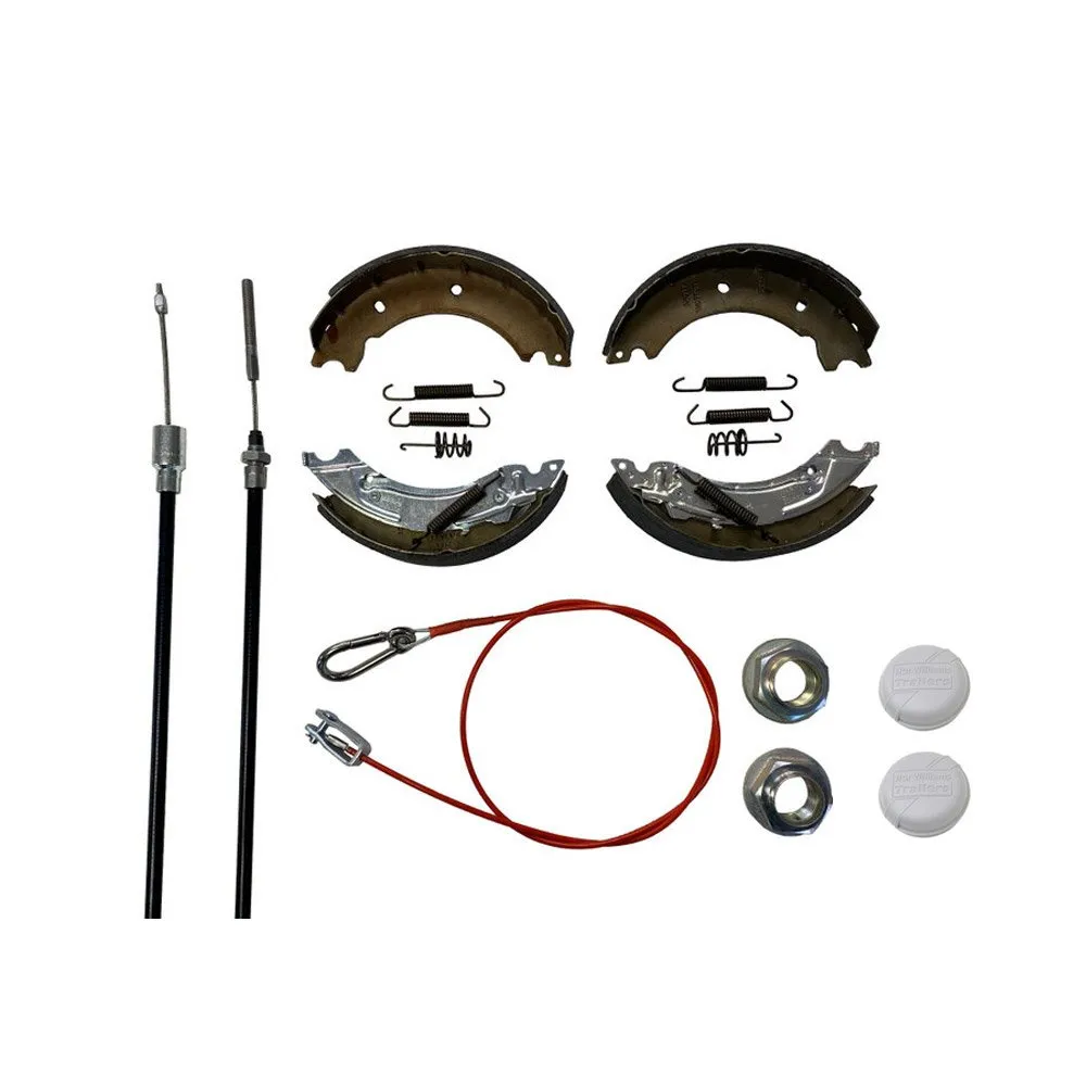 Minimum servicekit til 1-akslet Ifor Williams trailer