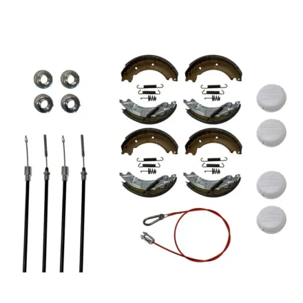 Minimum servicekit til 2-akslet Ifor Williams trailer på 2700kg