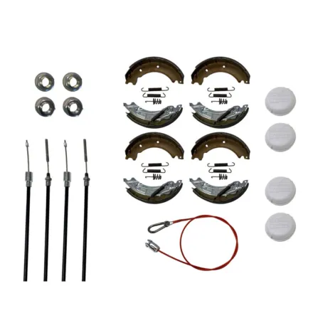 Minimum servicekit til 2-akslet Ifor Williams trailer på 3500kg