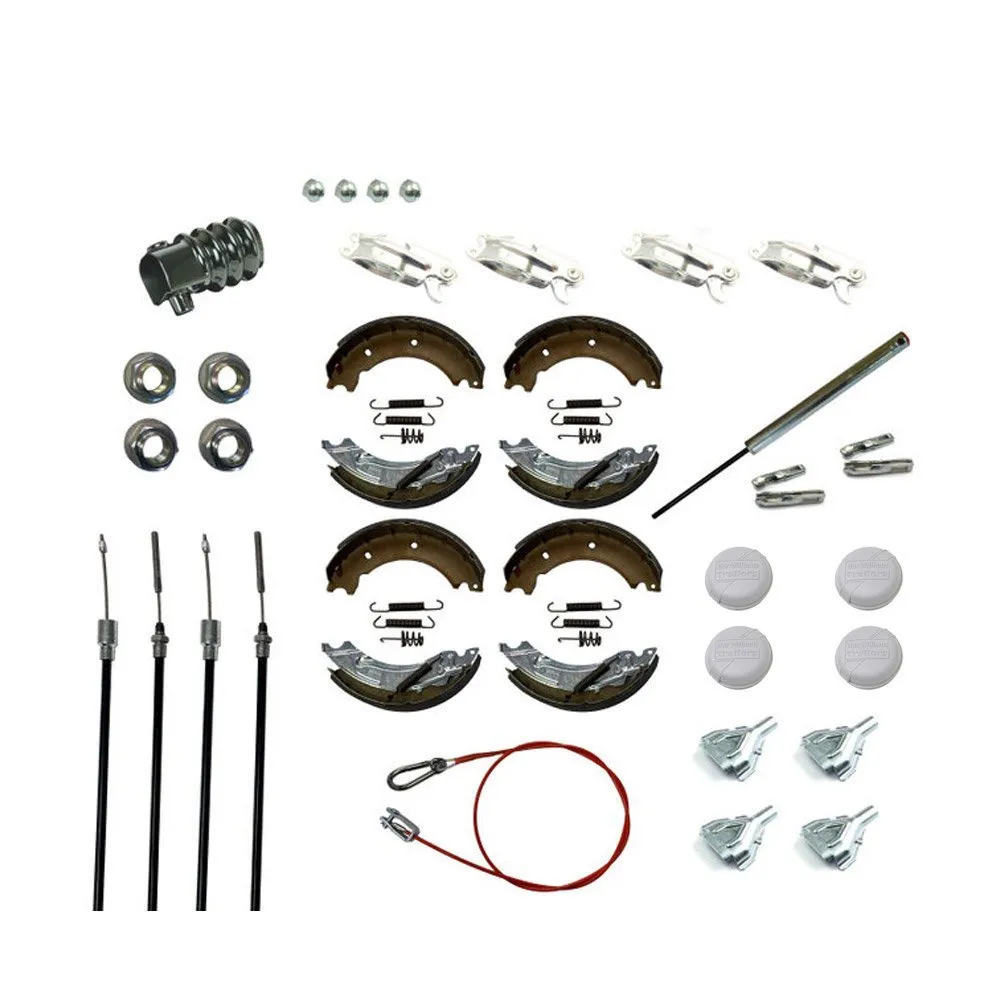 Standard servicekit til 2-akslet Ifor Williams trailer på 2700kg