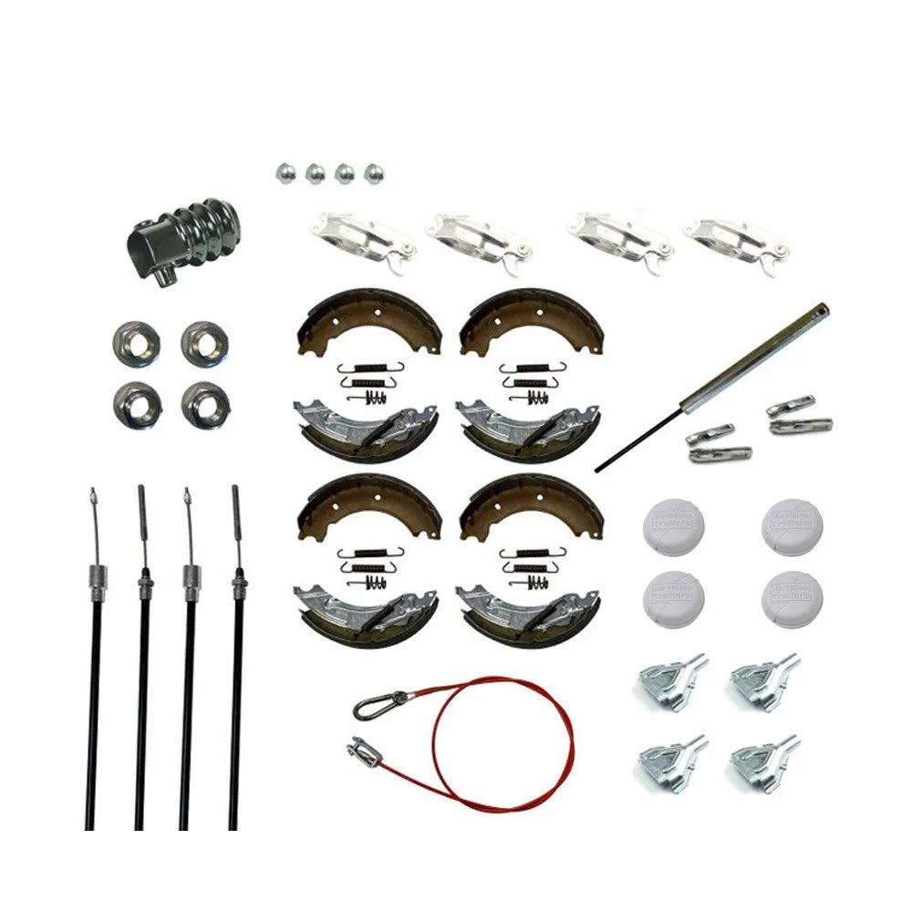 Standard servicekit til 2-akslet Ifor Williams trailer på 3500kg