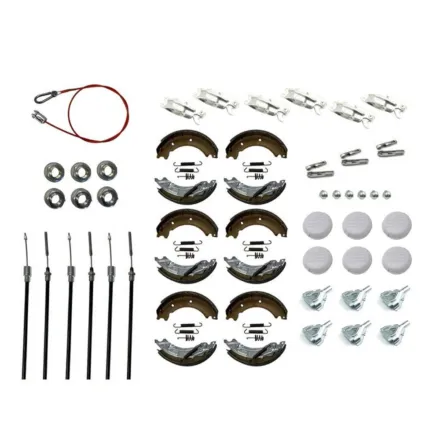 Standard servicekit til 3-akslet Ifor Williams trailer