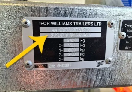 Traileropslag - Find trailer via stelnummer